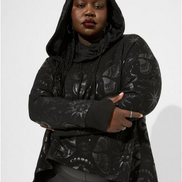 Brand new low funnel neck hoodie that is fleece originally $99 I am selling it r - Picture 2 of 2